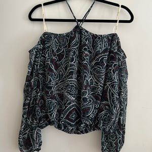 ❤️ NWT Moon River Off Shoulder Crop Blouse